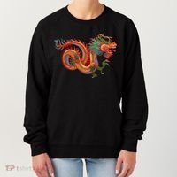 Traditional Chinese Dragon Art Women's Sweatshirt thumb 0