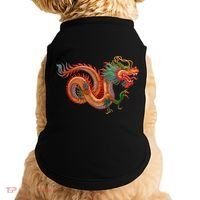 Traditional Chinese Dragon Art Doggie Tank thumb 0