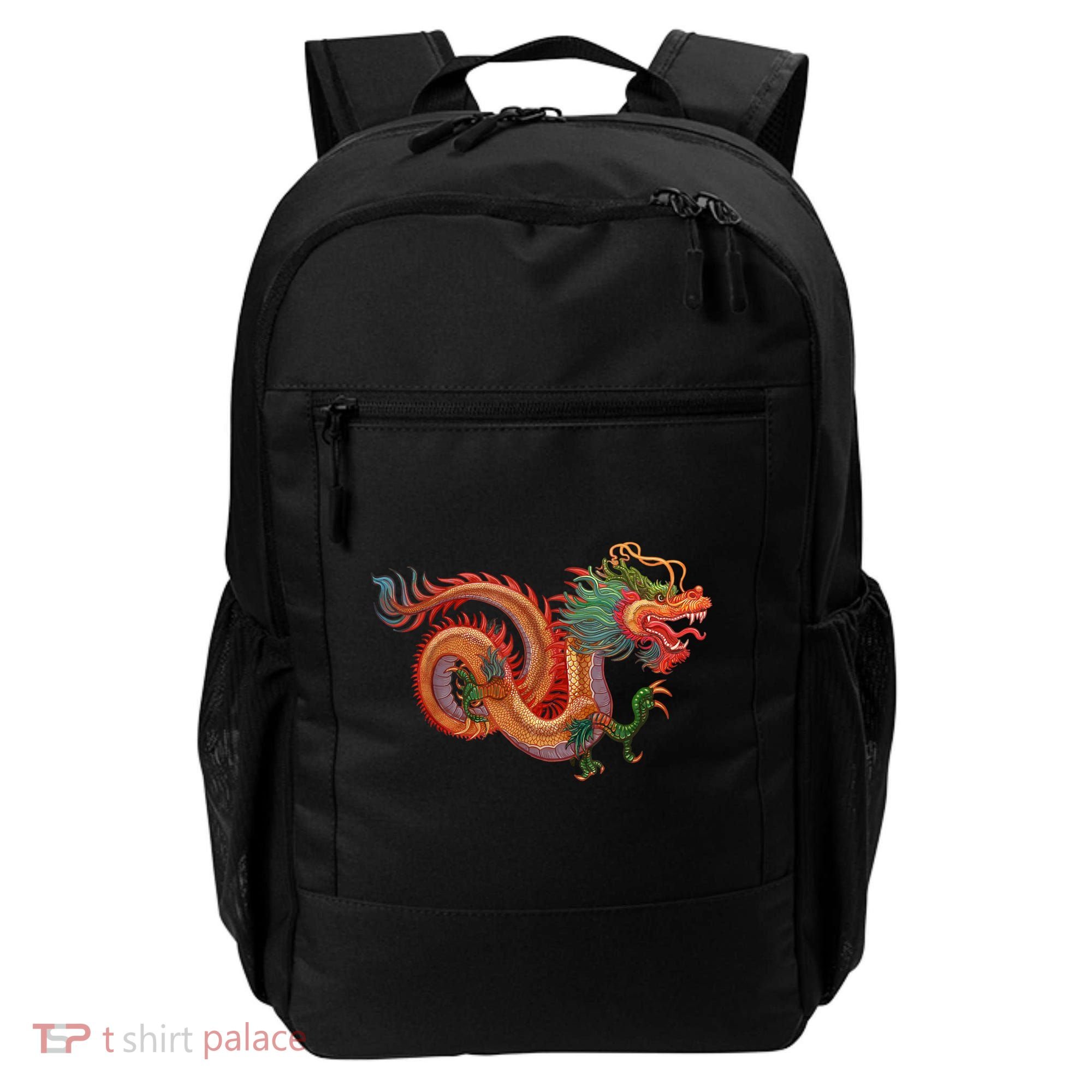 Traditional Chinese Dragon Art Backpack