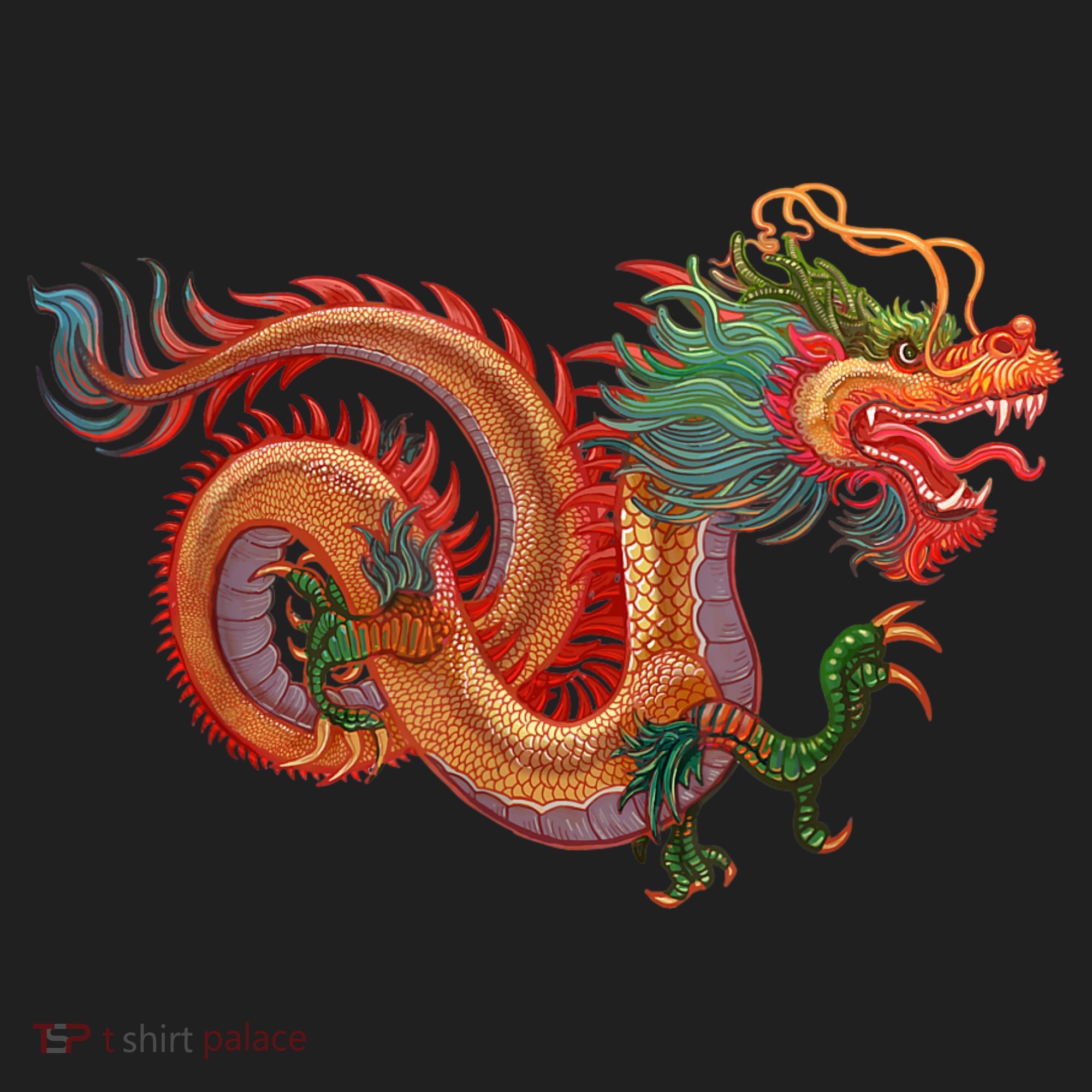 Traditional Chinese Dragon Art Beanie