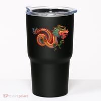 Traditional Chinese Dragon Art Tumbler thumb 0