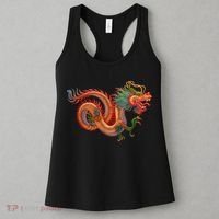 Traditional Chinese Dragon Art Women's Tank Top thumb 3