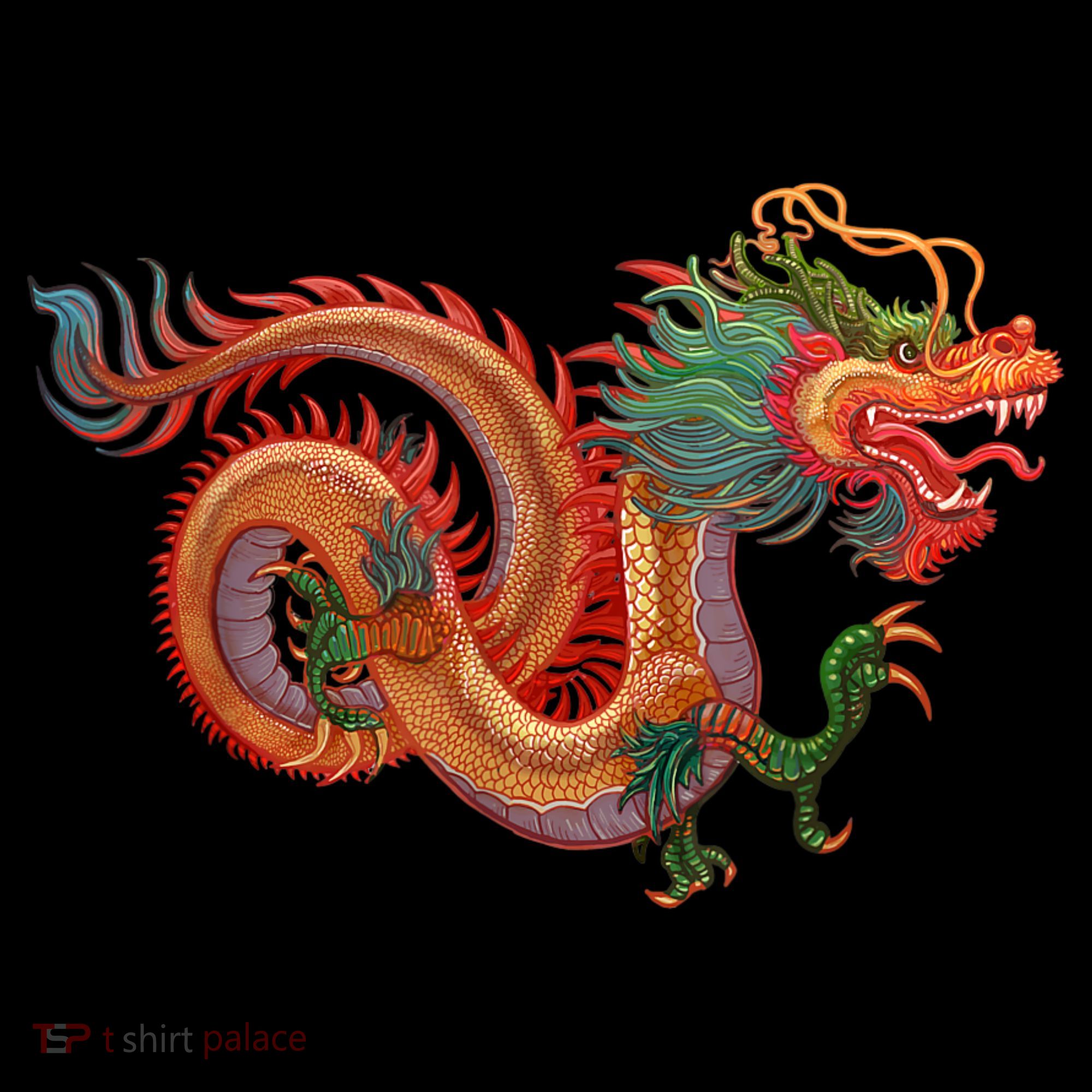 Traditional Chinese Dragon Art Women's Tank Top