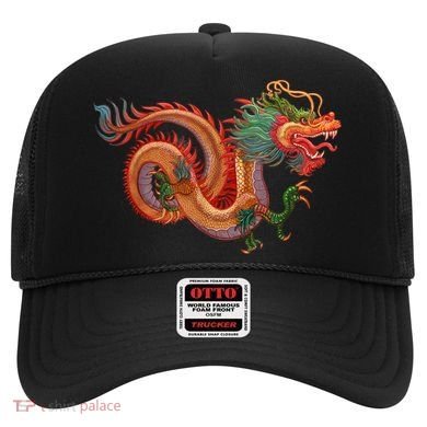 Traditional Chinese Dragon Art Hat