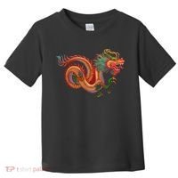 Traditional Chinese Dragon Art Toddler T-Shirt thumb 0