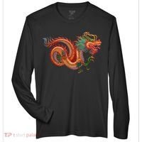 Traditional Chinese Dragon Art Zone Performance Long-Sleeve T-Shirt thumb 0