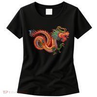 Traditional Chinese Dragon Art Women's T-Shirt thumb 0