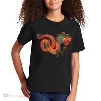 Traditional Chinese Dragon Art Kids T-Shirt thumb 2