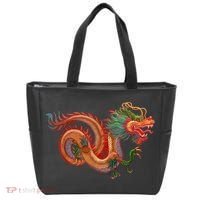 Traditional Chinese Dragon Art Tote Bag thumb 0
