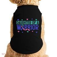 Thyroid Cancer Daughter Thyroid Disease Awareness Warrior Gift Doggie Tank thumb 0