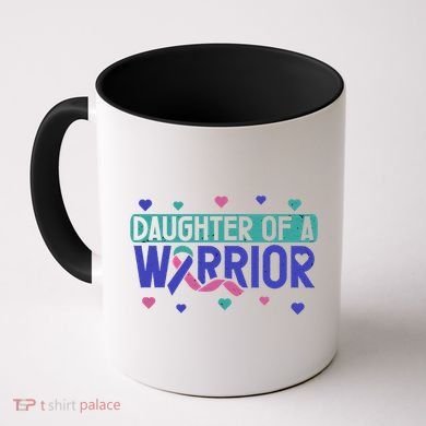 Thyroid Cancer Daughter Thyroid Disease Awareness Warrior Gift Coffee Mug