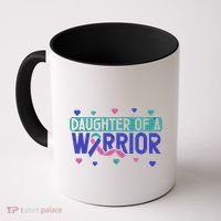 Thyroid Cancer Daughter Thyroid Disease Awareness Warrior Gift Coffee Mug thumb 0