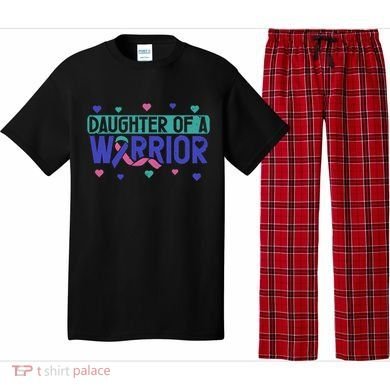 Thyroid Cancer Daughter Thyroid Disease Awareness Warrior Gift Pajama Set