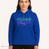 Thyroid Cancer Daughter Thyroid Disease Awareness Warrior Gift Hoodie thumb 5