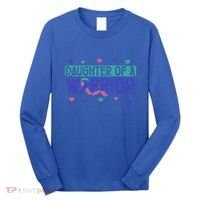 Thyroid Cancer Daughter Thyroid Disease Awareness Warrior Gift Long Sleeve Shirt thumb 0