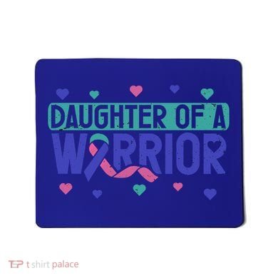 Thyroid Cancer Daughter Thyroid Disease Awareness Warrior Gift Mousepad