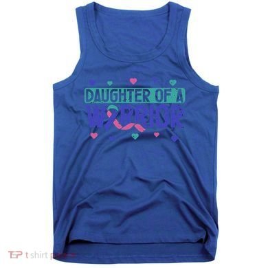 Thyroid Cancer Daughter Thyroid Disease Awareness Warrior Gift Tank Top