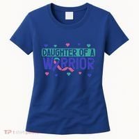 Thyroid Cancer Daughter Thyroid Disease Awareness Warrior Gift Women's T-Shirt thumb 0