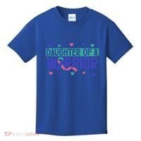 Thyroid Cancer Daughter Thyroid Disease Awareness Warrior Gift Kids T-Shirt thumb 0