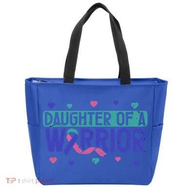 Thyroid Cancer Daughter Thyroid Disease Awareness Warrior Gift Tote Bag