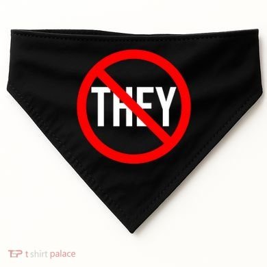 They Classic Dj Music Logo USA-Made Doggie Bandana