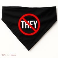 They Classic Dj Music Logo USA-Made Doggie Bandana thumb 0
