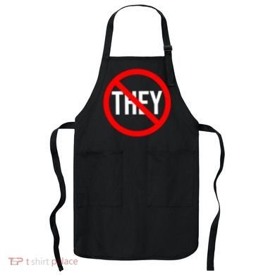 They Classic Dj Music Logo Apron