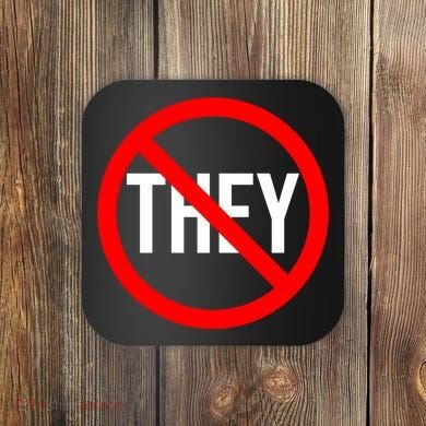 They Classic Dj Music Logo Coaster
