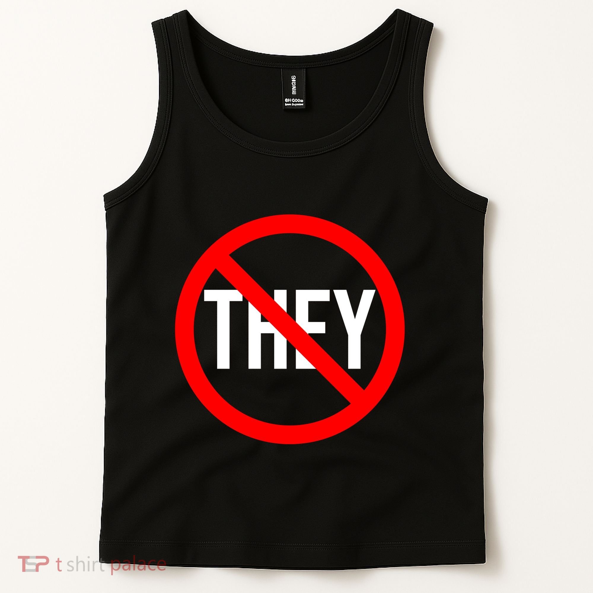 They Classic Dj Music Logo Tank Top