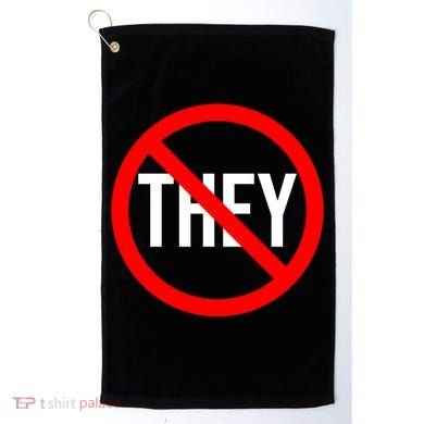 They Classic Dj Music Logo Golf Towel