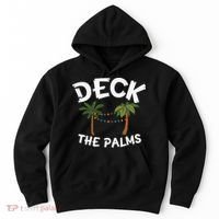 Tropical Christmas Deck The Palms Christmas In July Hoodie thumb 0