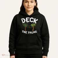 Tropical Christmas Deck The Palms Christmas In July Hoodie thumb 5