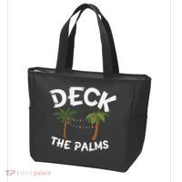 Tropical Christmas Deck The Palms Christmas In July Tote Bag thumb 3