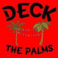 Tropical Christmas Deck The Palms Christmas In July Santa Hat thumb 1