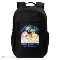 This Childless Dog Lady Is Voting Kamalaharris 2024 Backpack thumb 0