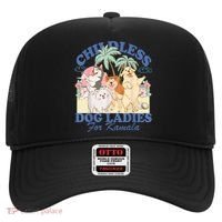 This Childless Dog Lady Is Voting Kamalaharris 2024 Hat thumb 0