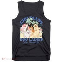 This Childless Dog Lady Is Voting Kamalaharris 2024 Tank Top thumb 0
