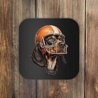 Tennessee Coonhound Dog Sport Lovers Tennessee Tri Stars Coaster thumb 0