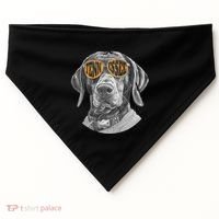 Tennessee Coonhound Dog Sport Lovers Tennessee Tri Stars USA-Made Doggie Bandana thumb 0