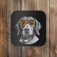 Tennessee Coonhound Dog Sport Lovers Tennessee Tri Stars Coaster thumb 0
