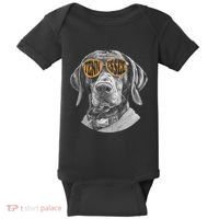 Tennessee Coonhound Dog Sport Lovers Tennessee Tri Stars Baby Bodysuit thumb 0