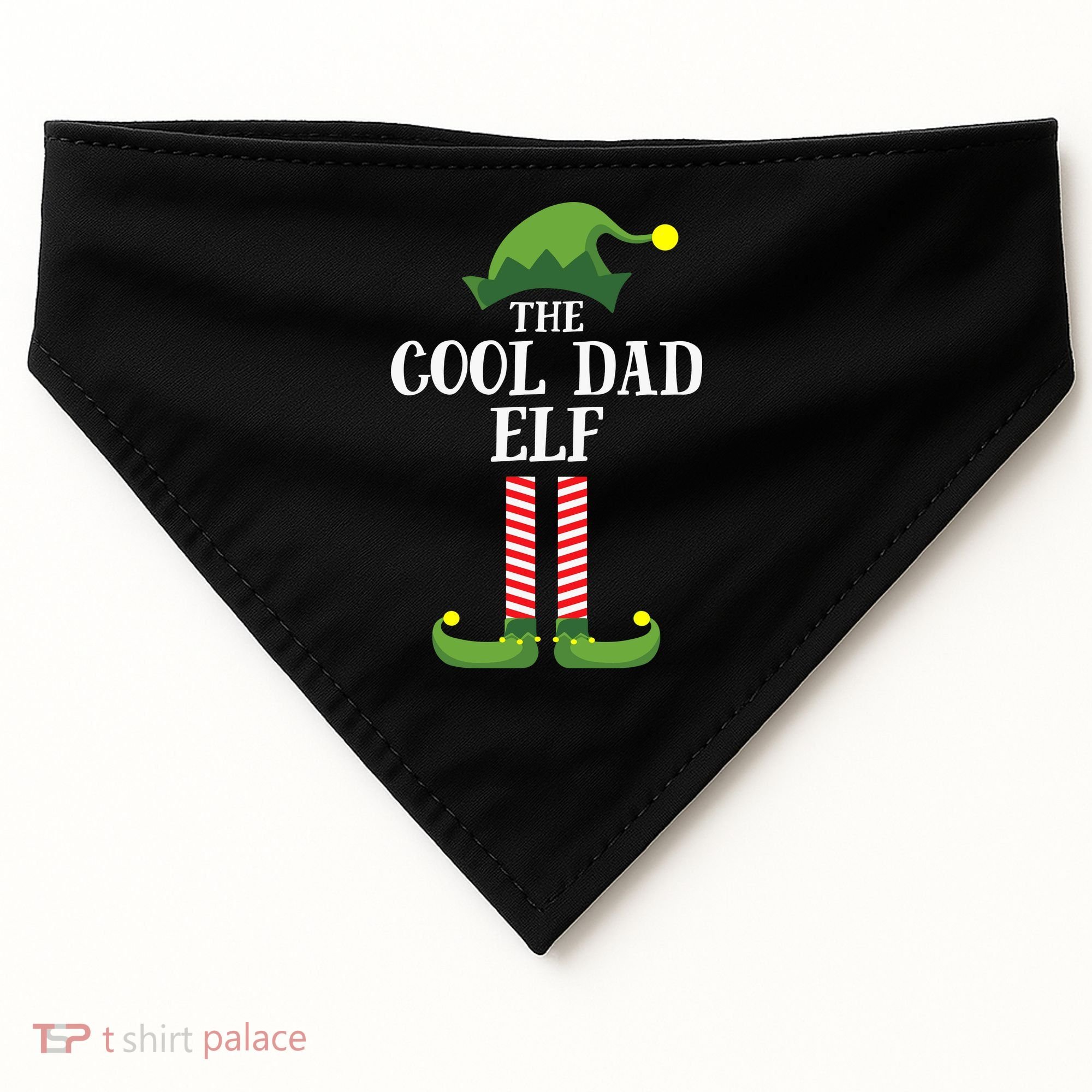 The Cool Dad ELF USA-Made Doggie Bandana