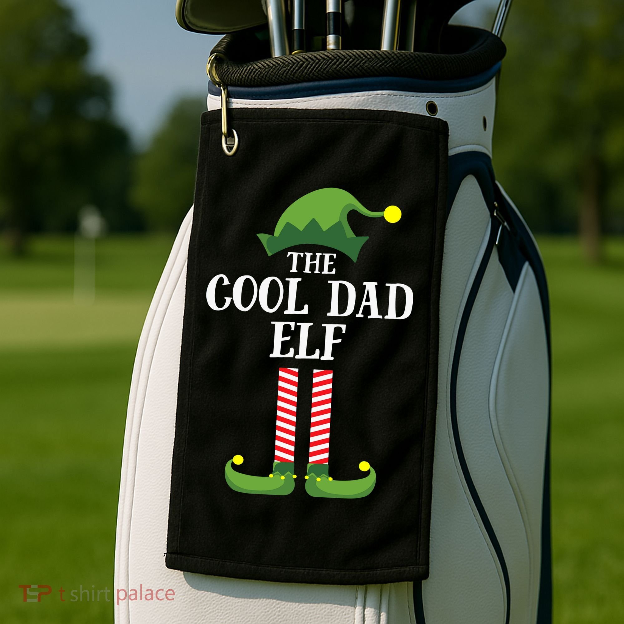 The Cool Dad ELF Golf Towel