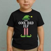 The Cool Dad ELF Toddler T-Shirt thumb 2