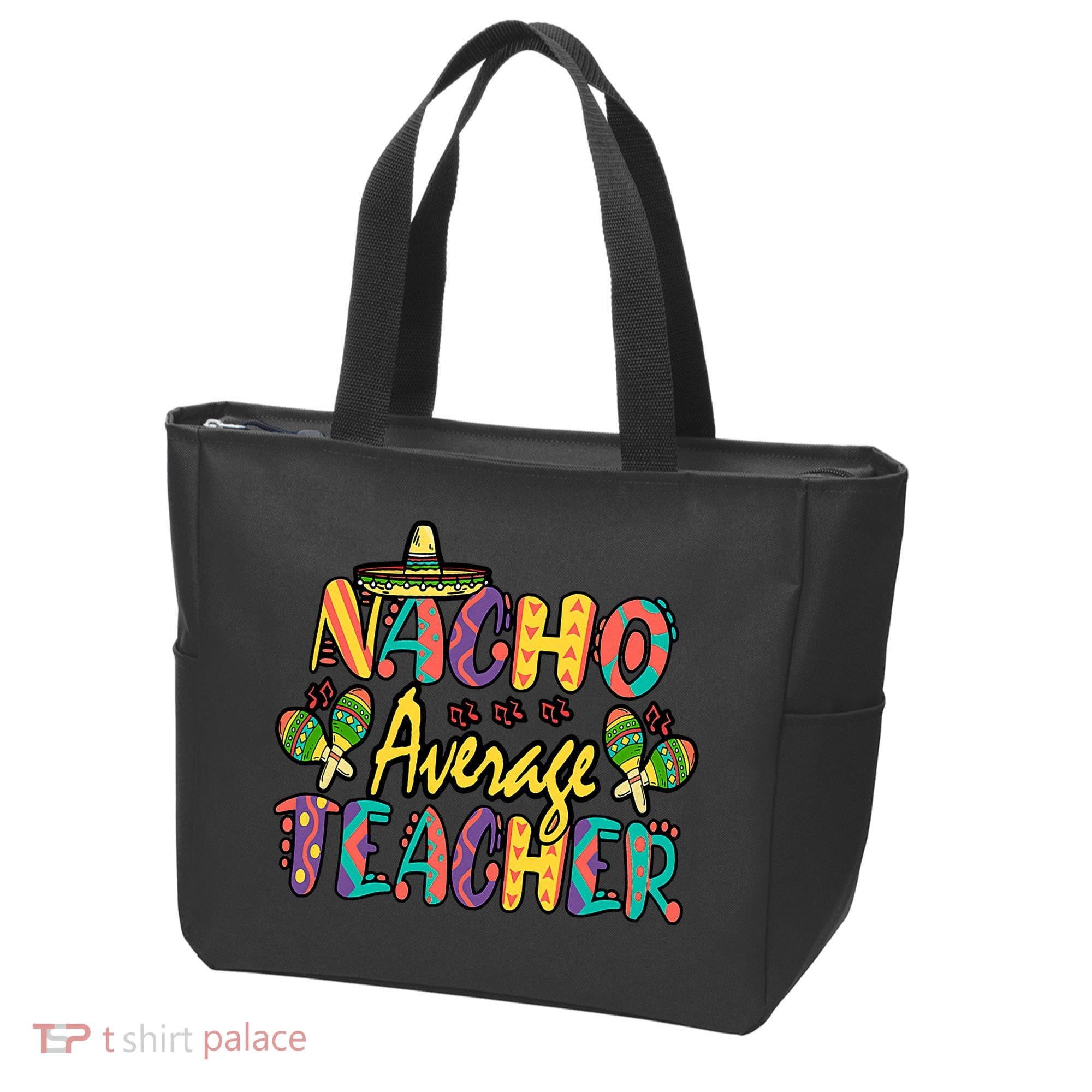 Teacher Cinco De Mayo Nacho Average Teacher Sombrero Tote Bag