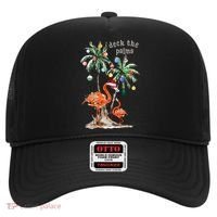 Tropical Christmas Deck The Palms Holiday Flamingo Hat thumb 0