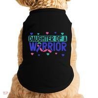 Thyroid Cancer Daughter Thyroid Disease Awareness Warrior Doggie Tank thumb 0