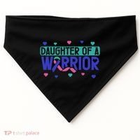 Thyroid Cancer Daughter Thyroid Disease Awareness Warrior USA-Made Doggie Bandana thumb 0