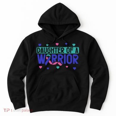 Thyroid Cancer Daughter Thyroid Disease Awareness Warrior Hoodie