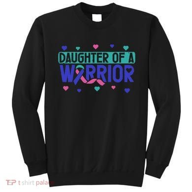 Thyroid Cancer Daughter Thyroid Disease Awareness Warrior Sweatshirt